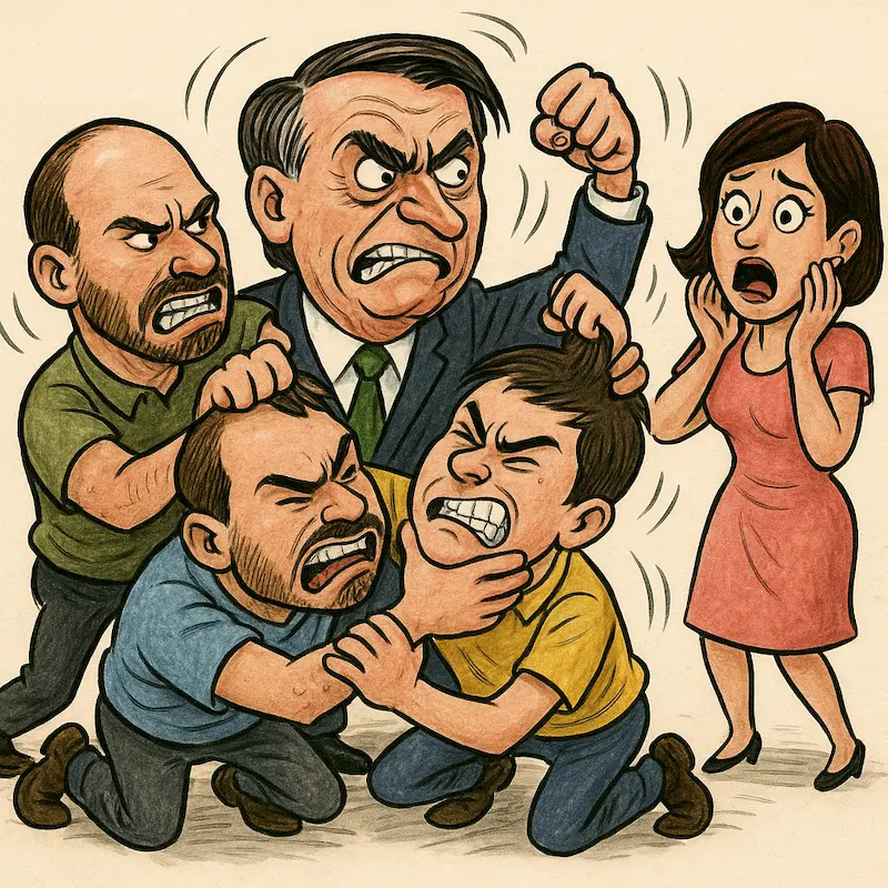 Crise no PL e Tensões Familiares entre os Bolsonaros: Bastidores da Direita Brasileira hoje