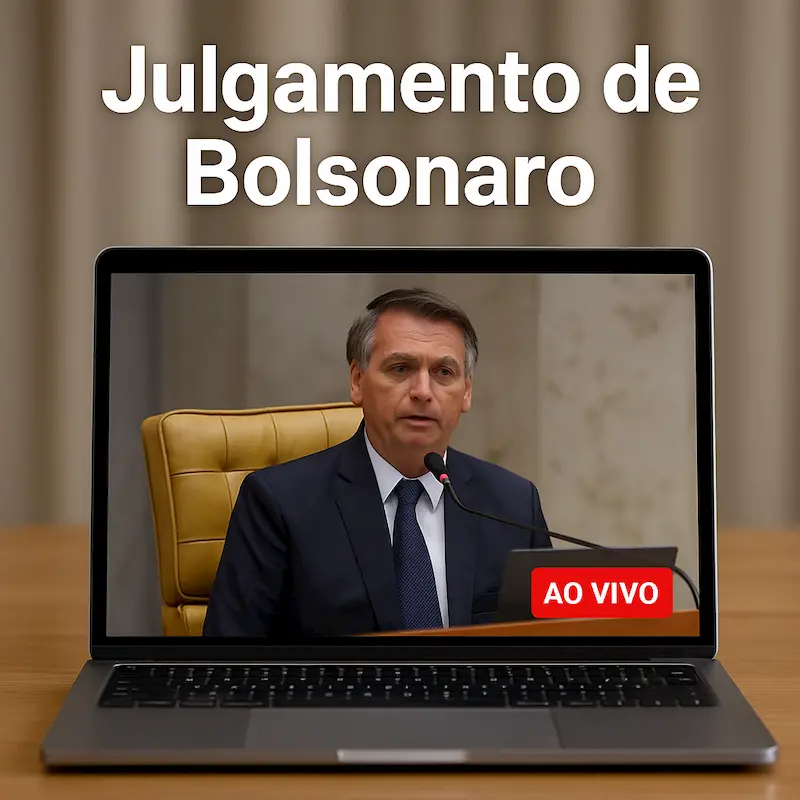 Como assistir ao julgamento de Bolsonaro ao vivo pela Internet