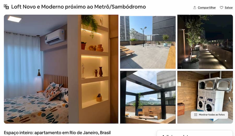 airbnb centro rj barato bom