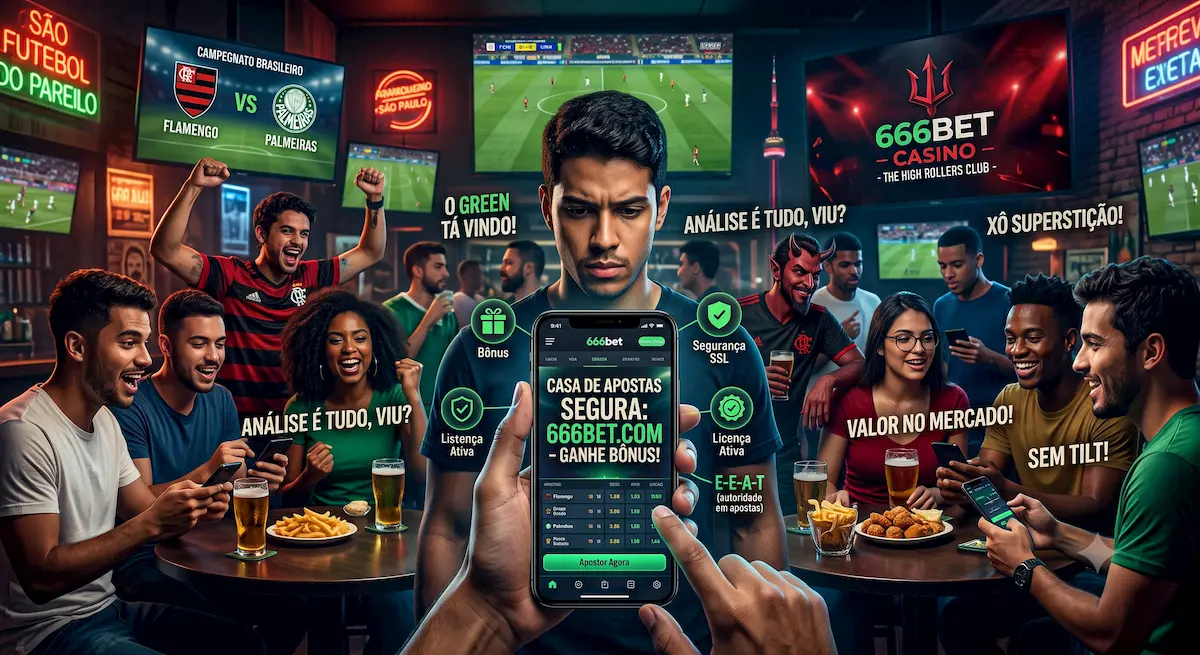Apostas são do diabo? Conheça 666bet.com - ganhe bonus!