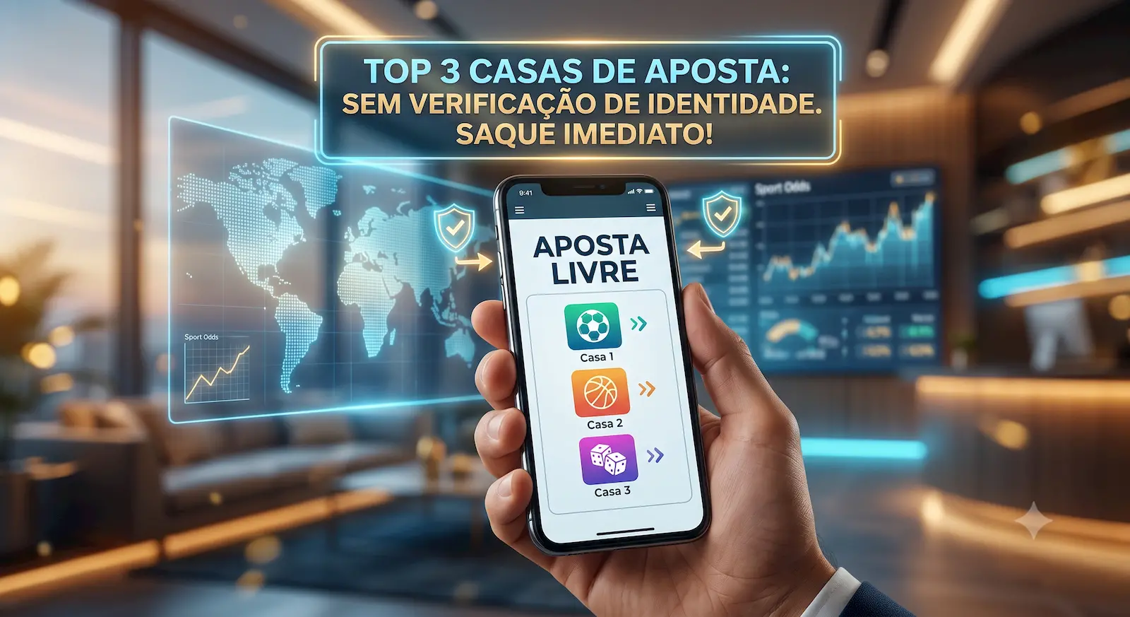 Casa de Aposta Que Não Precisa Verificar Identidade: Conheça o Top 3 Sem Enrolação!