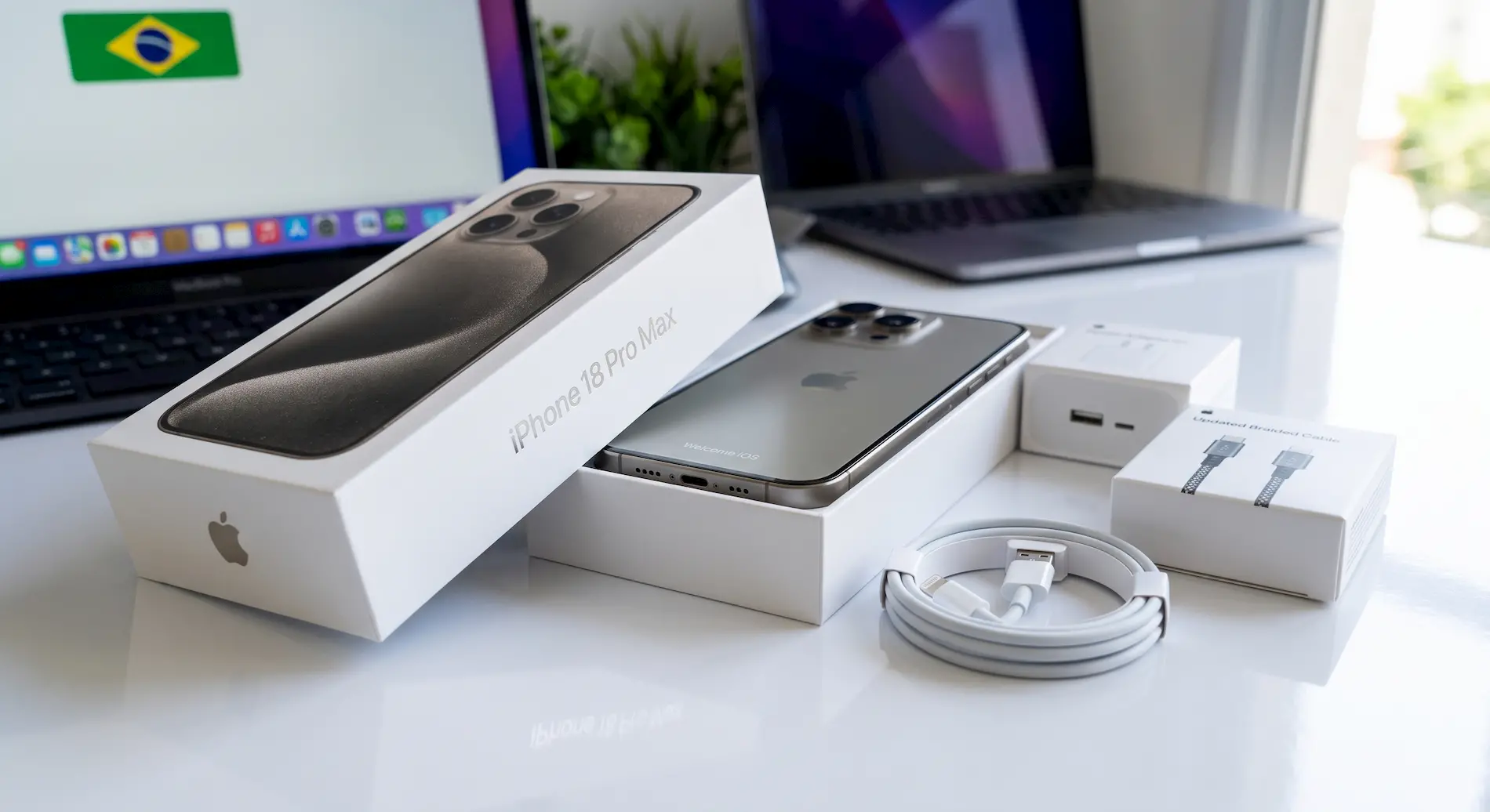 Venda de iPhone 18 Pro e Pro Max começa no Brasil - preço e lojas confiáveis