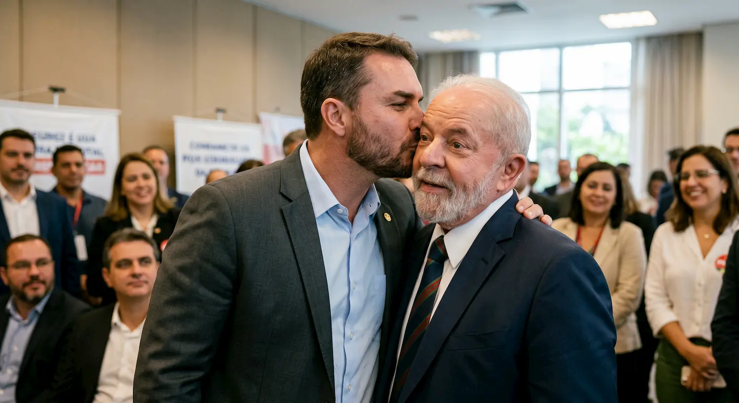Pesquisa CNT/MDA: Lula abre mais de 7 pontos sobre Flávio Bolsonaro no 2º turno e respira
