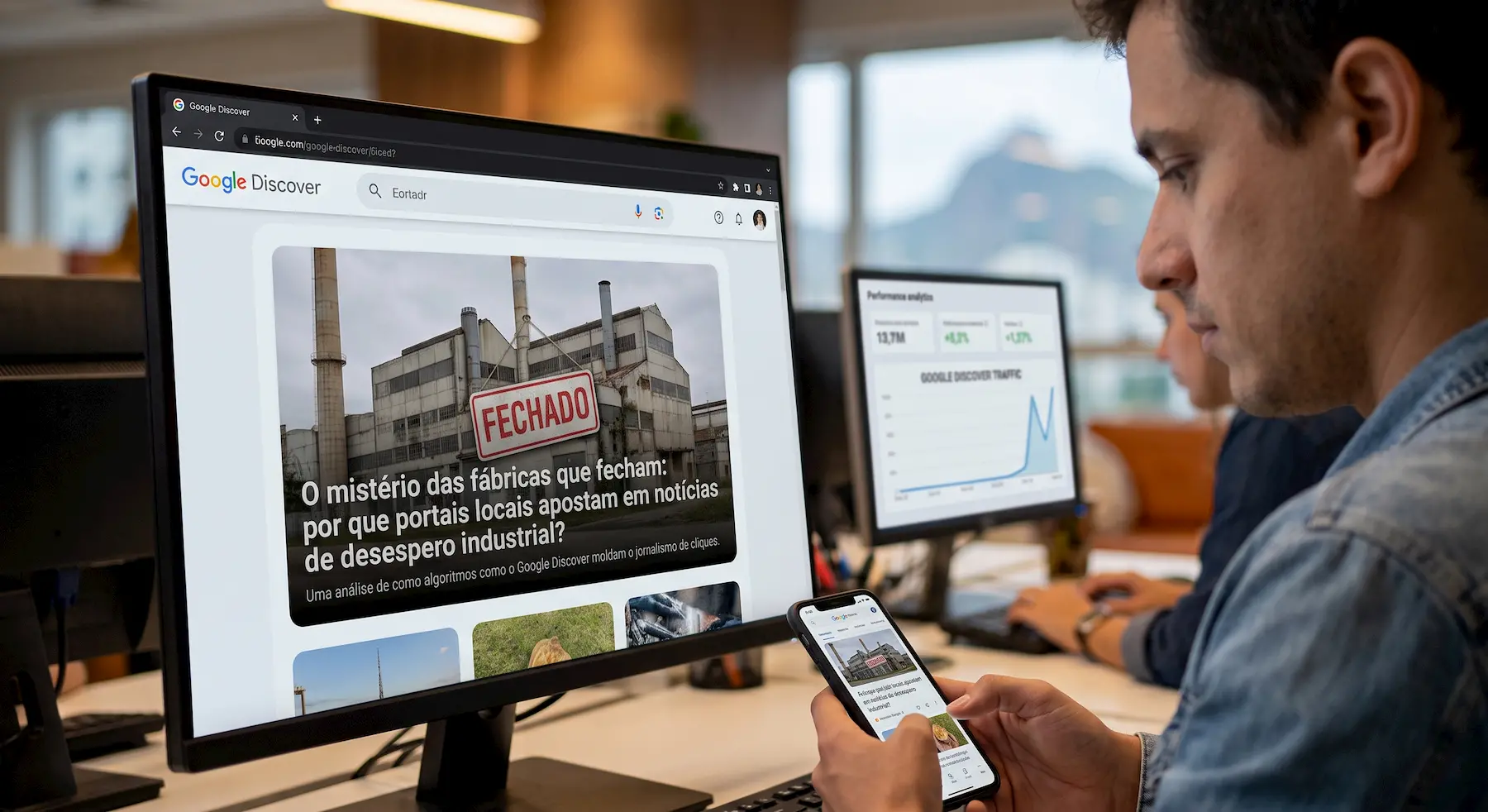 Fábricas que fecham: por que portais como o Tempo Novo apostam em notícias de desespero industrial?
