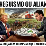 Entreguismo de Flávio a Trump