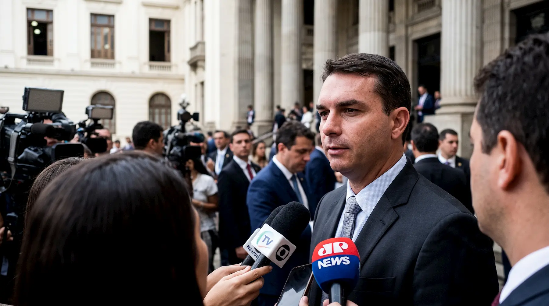 7 Fatos e Provas documentais das ligaçoes de Flávio Bolsonaro e milícias no Rio