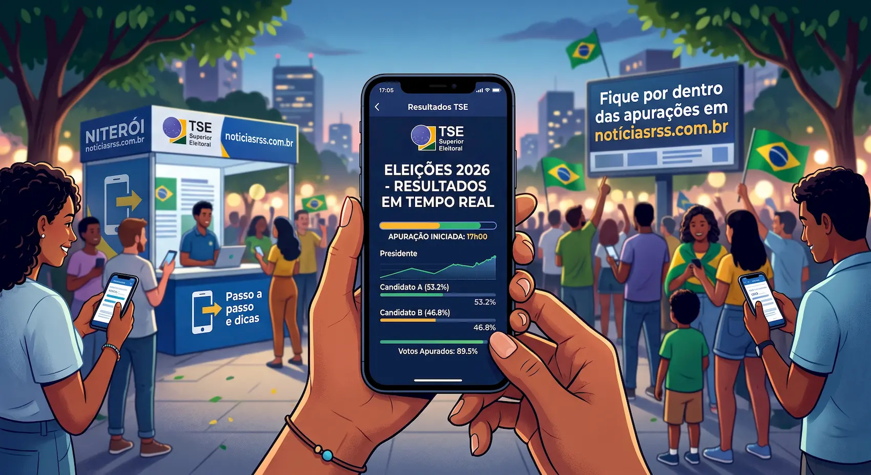 Resultado das Eleições 2026: Horário e Onde Acompanhar ao Vivo Resultado das Eleições 2026: Horário e Onde Acompanhar ao Vivo