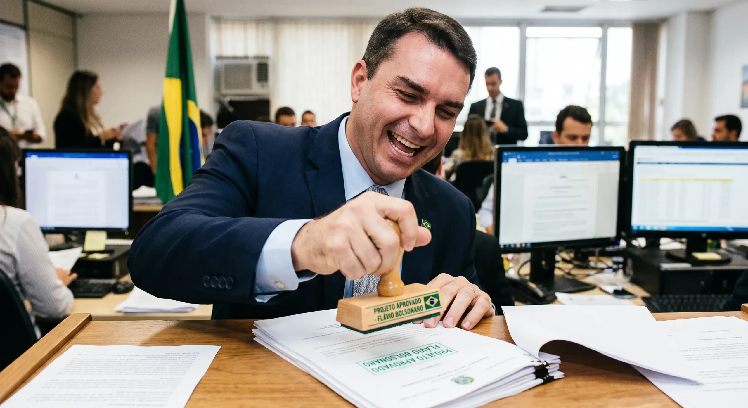 Escala 7x0: o que Flávio Bolsonaro propõe e o que muda pra você